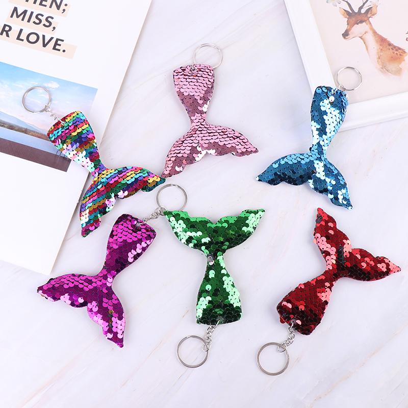 

Keychains 6 Pcs Mermaid Party Gifts Keychain Bracelet Ornaments Theme Birthday Decoration Girl Baby Shower Favors Kids Toy
