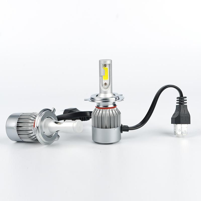 

Car Headlights LDDCZENGHUITEC Headlight Bulbs 72W 7600LM COB LED Headlamp Hi-Lo Beam Automobile Light Conversion Kit 6500K 12V