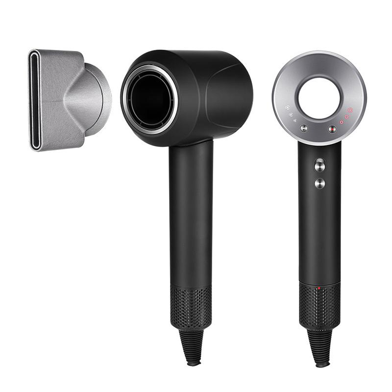 Electric Hair Brushes Professional Dryer High Speed Hairdryer Temeperature Control Salon &Cold Wind Negative Ionic Blow-image-707843935