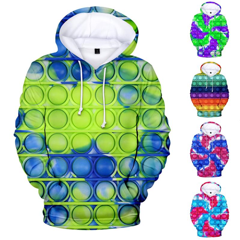 

Women's Hoodies & Sweatshirts Women Casual Decompression Loose Printed Hooded Long-Sleeve O-Neck Blouse Tops Hoodie Streetwear Fashion Overs, Green