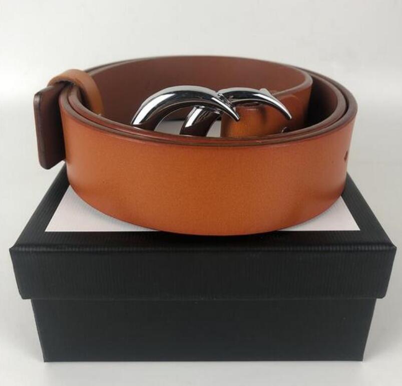 

2022 Stylish classic belt for men casual premium 3.8cm wide Black brown belt for women famous letter &=13Gbelt with original box, Multi