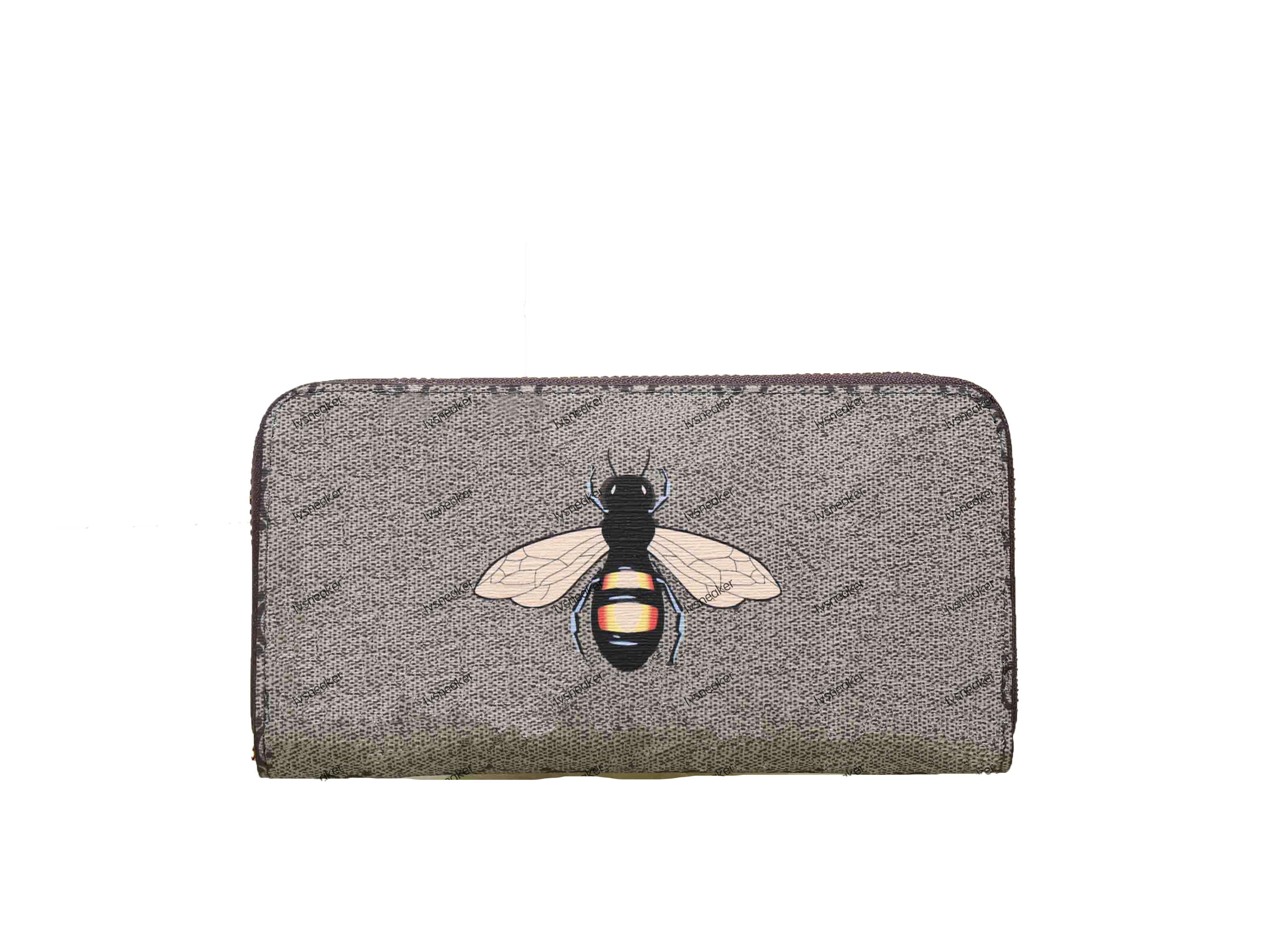 

2021 Wholesale 6 colors famous brand fashion singlezipper purses stylish way to carry around money cards and coins men leather purse card holder Long mens Wallets, Multi