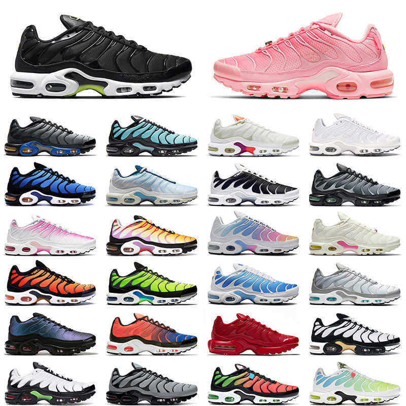 

tn Running Shoes Atlanta Triple Black White Aqua Silver Psychic Blue Gradient womens Pink Fade Rainbow outdoor mens trainer, Brushstroke camo