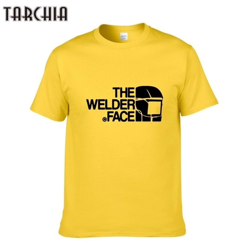 

TARCHIA THE FACE Printed T-Shirt Summer Trendy Mens Hip Hop Short Sleeve Tee Tops Clothing Plus Size Cotton T Shirts 210716, Brown