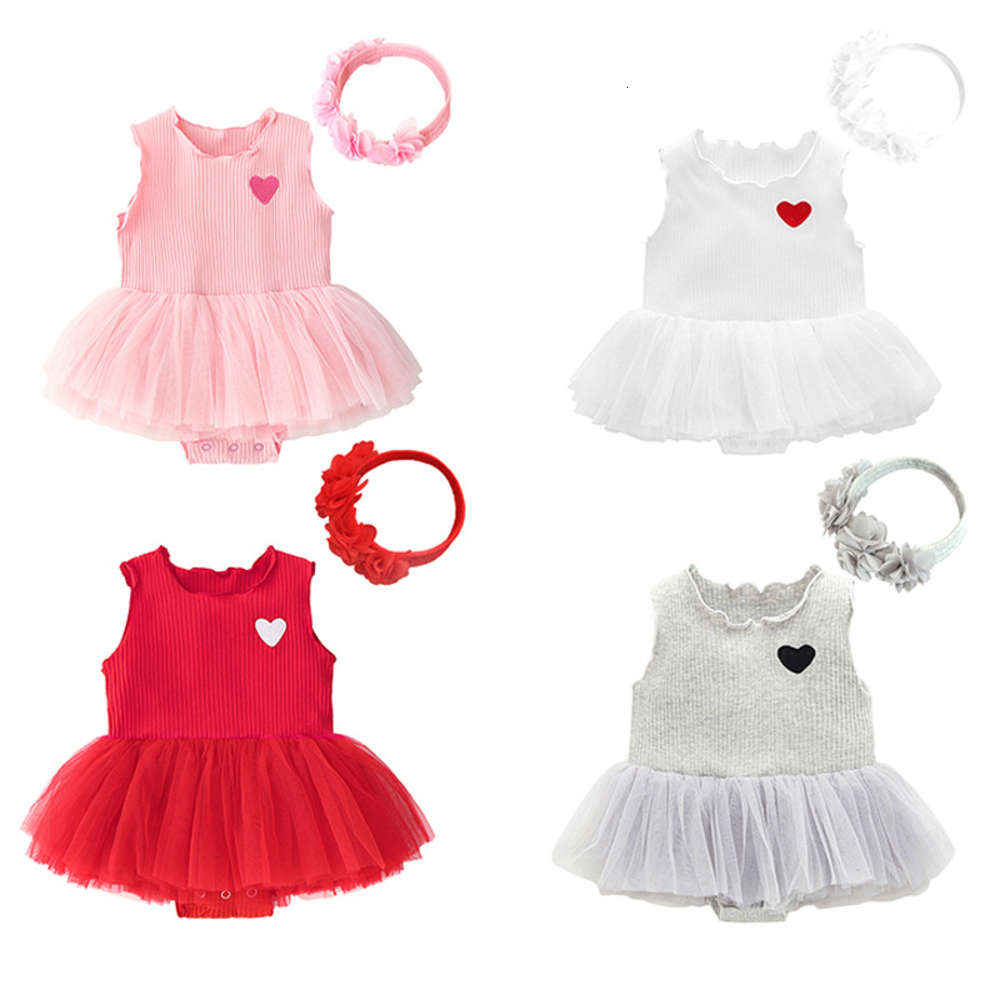 

summer baby clothes climbing suit one piece short sleeve born dress, White