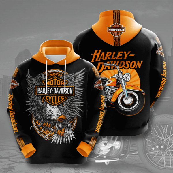 

Pullover men's printing Harley Motorcycle Hoodie digital, New harley 14