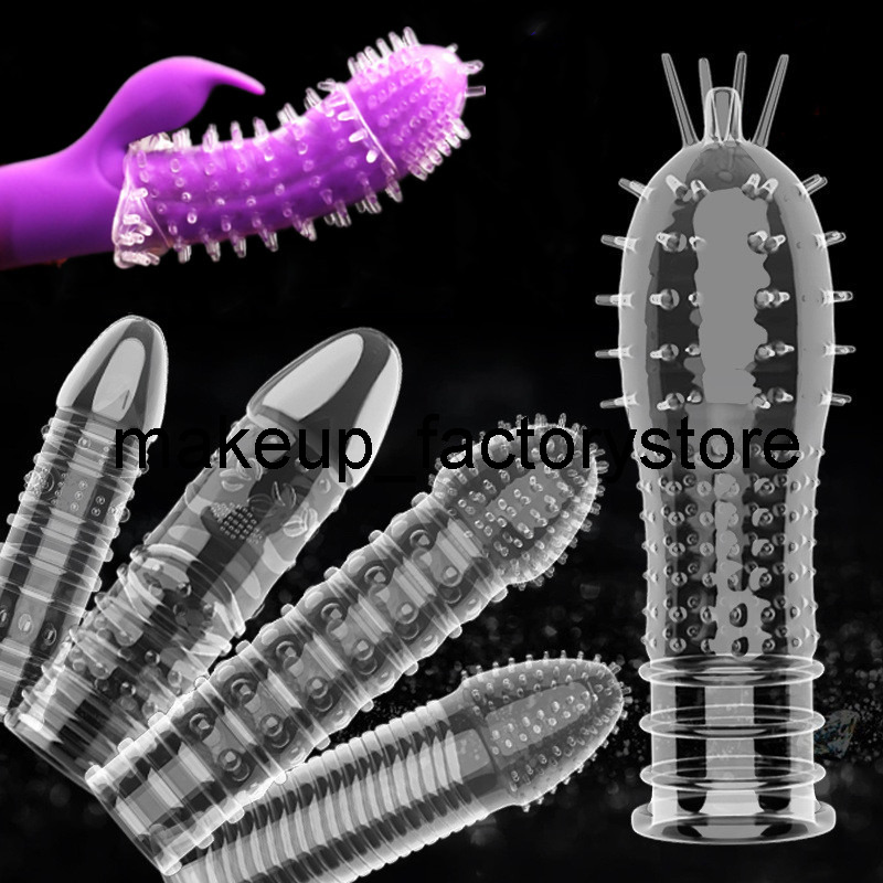 Massage 14 Style Male Enlargement Penis Extender Sheath Reusable toy Enhancer Crystal Penis Sleeve Delay Ejaculation Sex Toys For Man-image-735745000