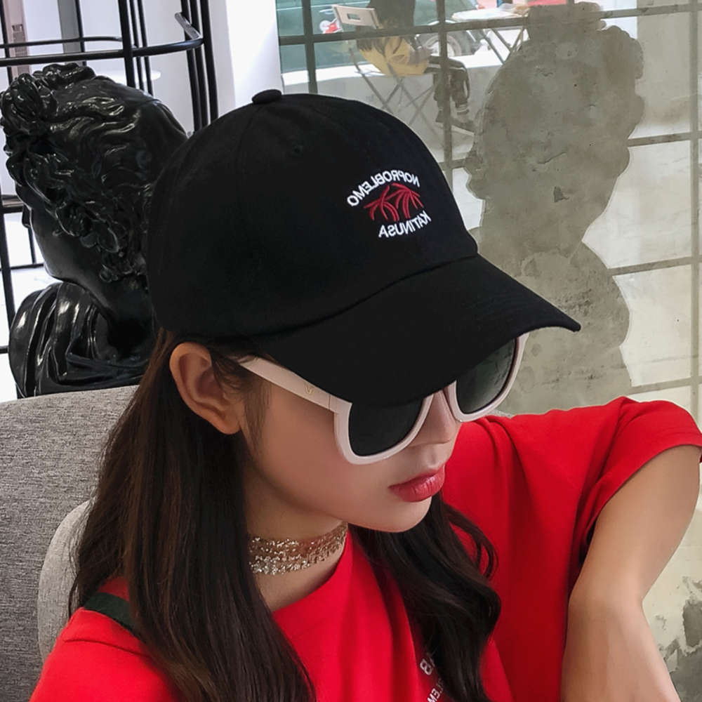 

the ball cap ball caps cap girl summer korean casual student couple street spring embroidered sun shading baseball man, Blue;gray