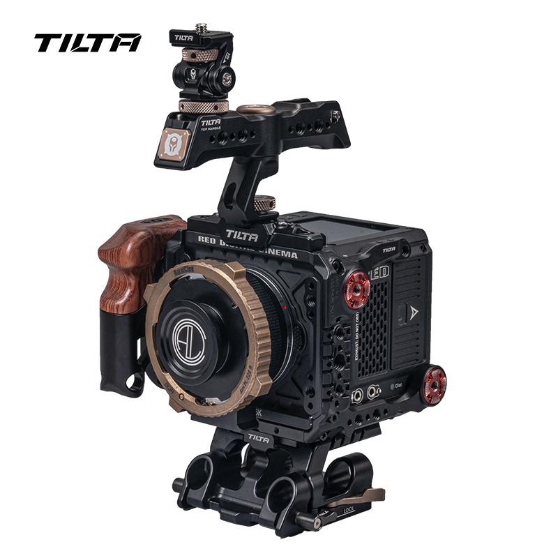 

Tilta RED KOMODO 6K Camera Cage Black Rig Kit TA-T08-A-B TA-T08-E-B TA-T08-C-B For Film Baseplate Top Handle Lighting & Studio Accessories