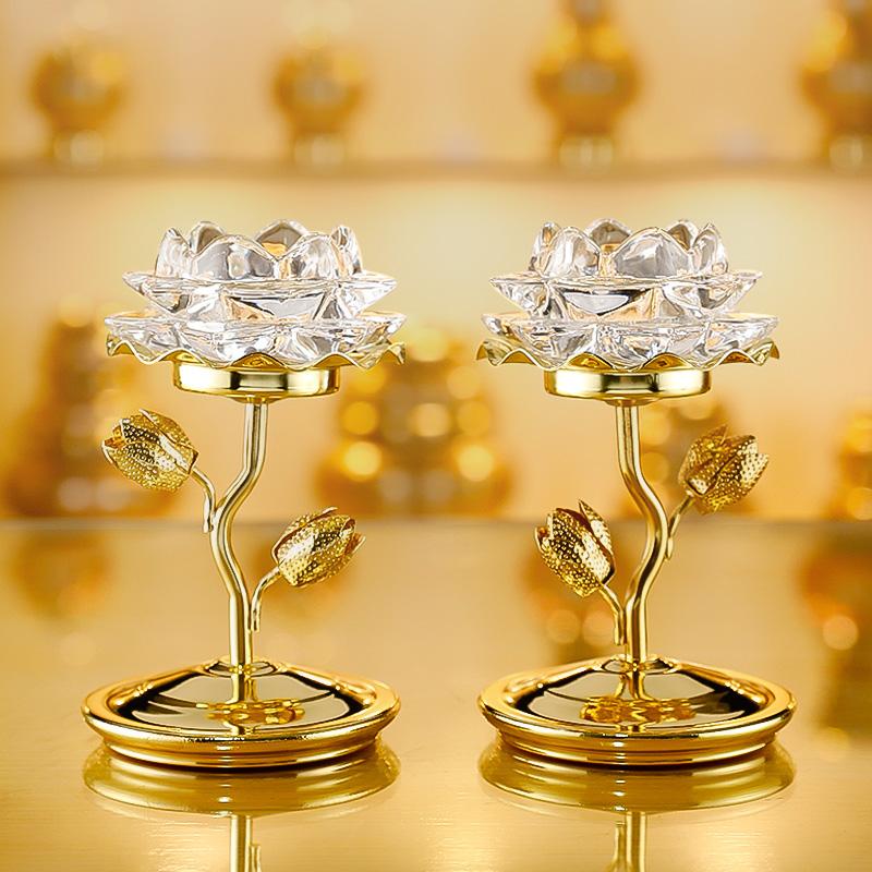 

Candle Holders Glass Candlestick Holder Gold Wedding Decorations Christmas Center Table European Decor BG50CH