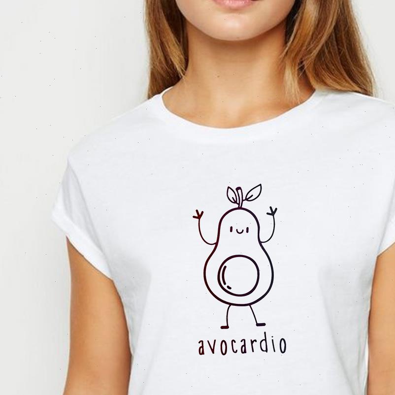 

t womens shirts shirt female avocado oversize spring summer tee vintage and funny graphic ropa mujer round neck, White