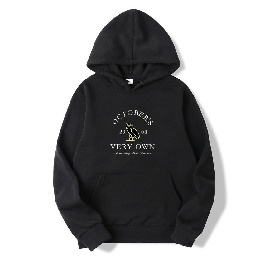 

Hoodies Men' Women Autumn Ovo Long Sleeve Patchwork Hoodie Sweatshirts Fleece Streetwear Harajuku Hip Hop Sudaderas Hombre, Gray2