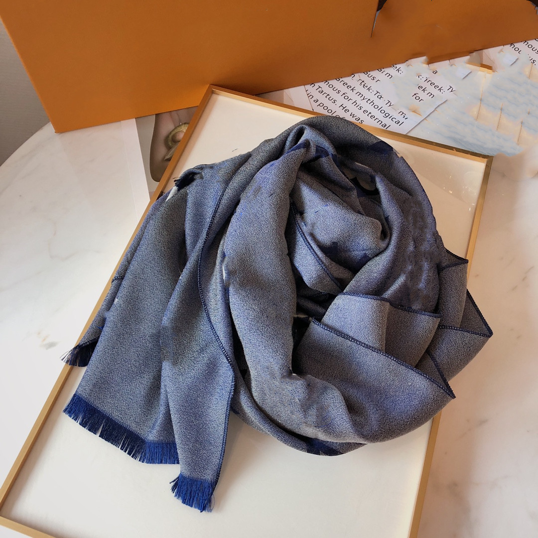 

Top quality Cashmere silk Scarves & Wraps for women luxury Winter Scarfs Pashmina Warm long shawls 180x70cm with lable