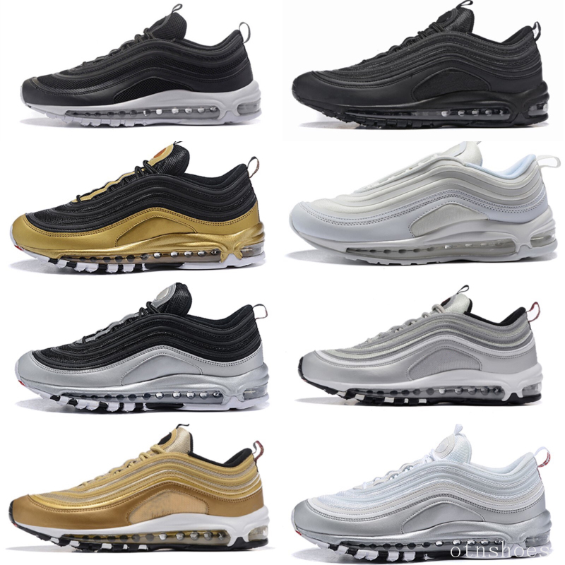 

Black Metallic Gold mens run shoes triple White University Red Wolf Grey men women sports trainers Sneakers, Color 5