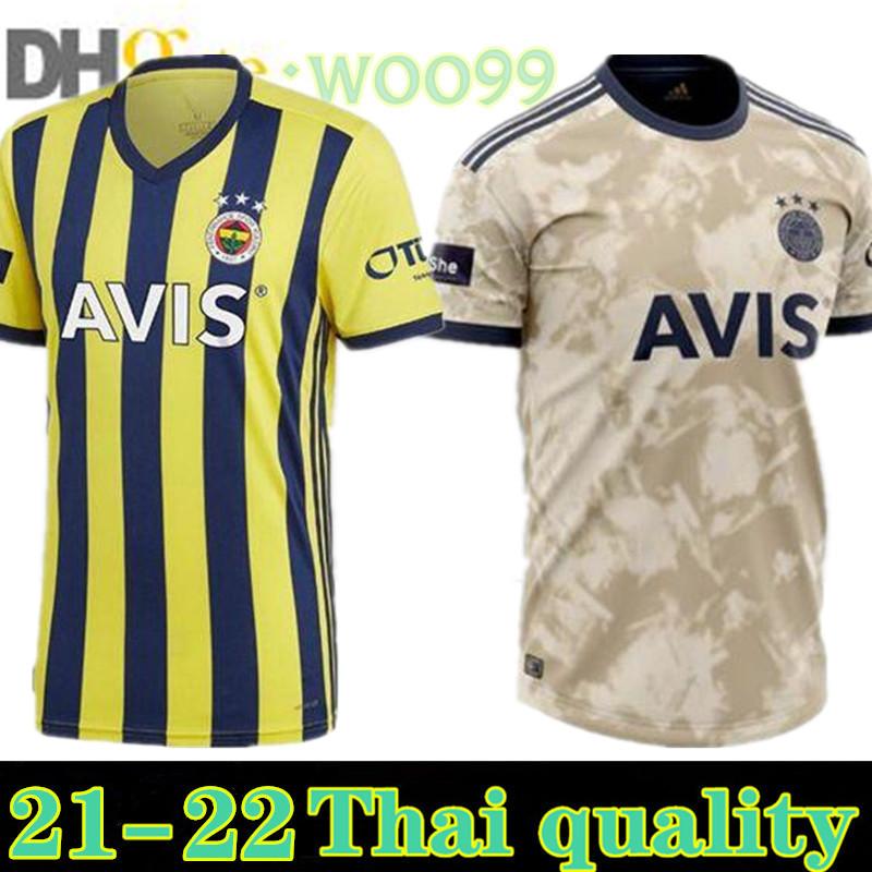 

20 21 Fenerbahce soccer jerseys 2021 2022 CAMISETAS DE FÃTBOL home Mesut Ãzil Ozan Tufan Perotti Samatta Camiseta football shirts, Black;yellow