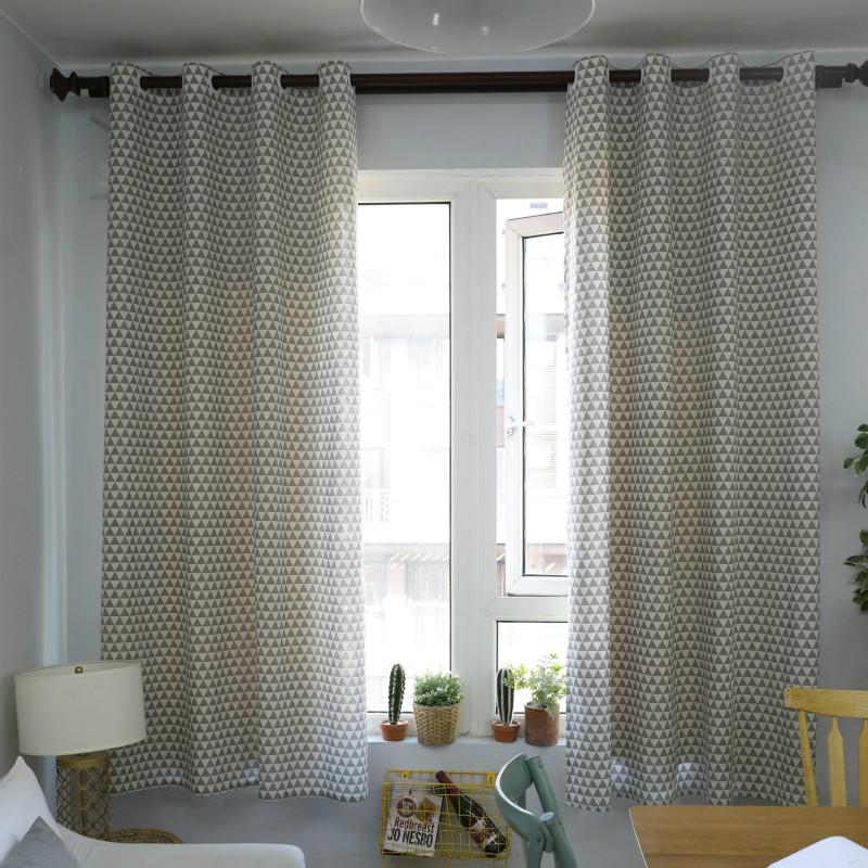 

Curtain & Drapes Linen Cotton Curtains For Decorate Living Room Bedroom Window High Quality Semi Blackout Sheer