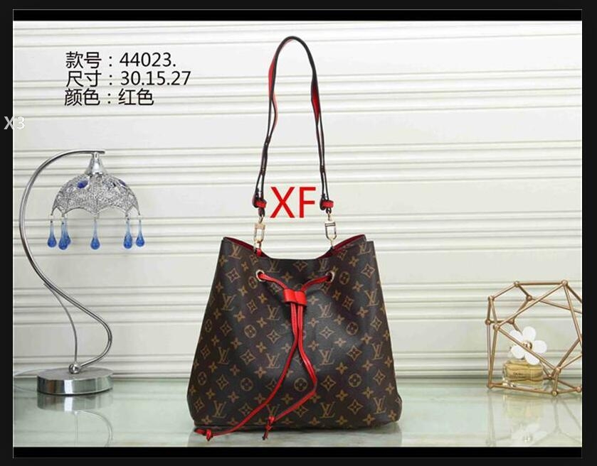 

X3-52 100% High quality LOUIS bag VITTON handbag and wallet for women classic shoulder bag evening bag wallet purse 88, Red;black