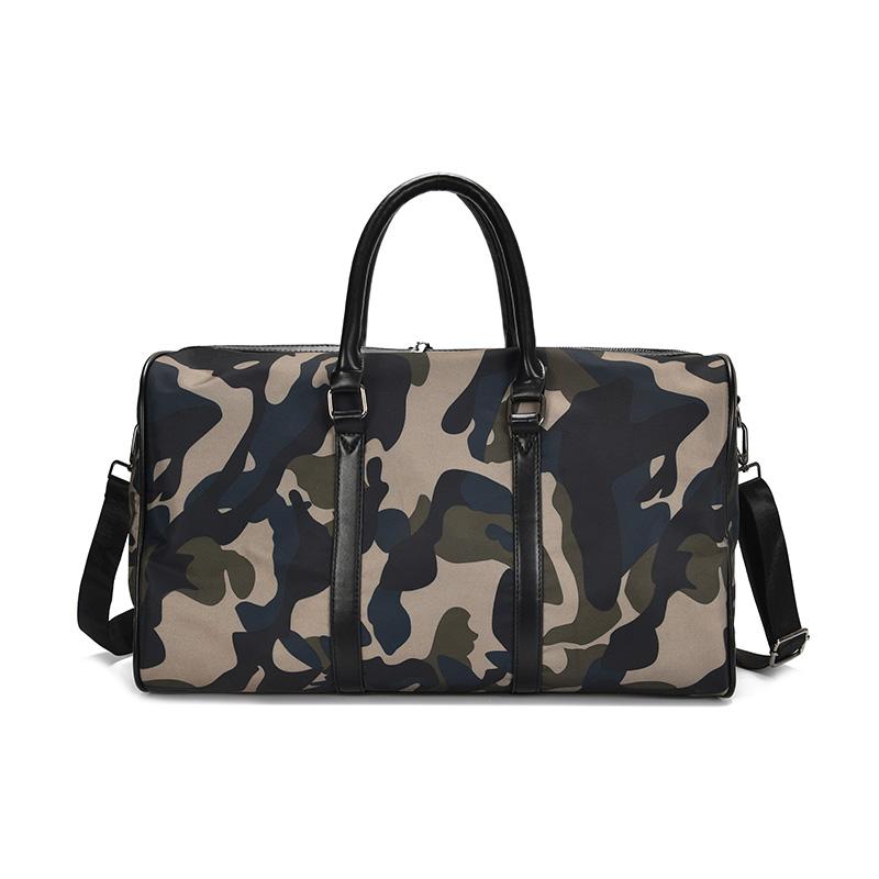 

Duffel Bags Camouflage Duffle Bag Large Capacity Outdoor Travel Men 2021 Weekend Hand Luggage Sports Gym Women, Black