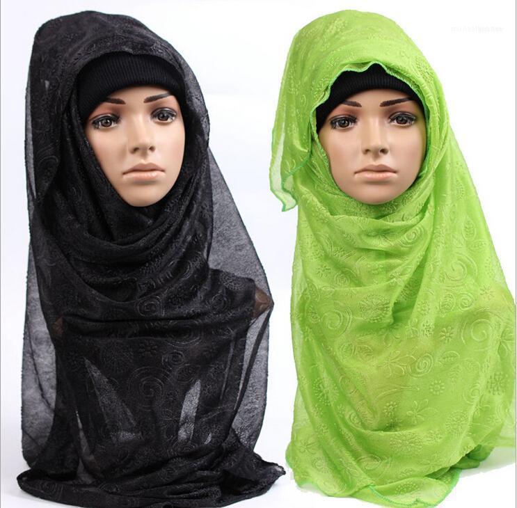

Solid Plain Hijab Scarf Fashion Wraps Foulard Viscose Cotton Maxi Shawls Soft Long Islamic Muslim Scarves Hijabs1