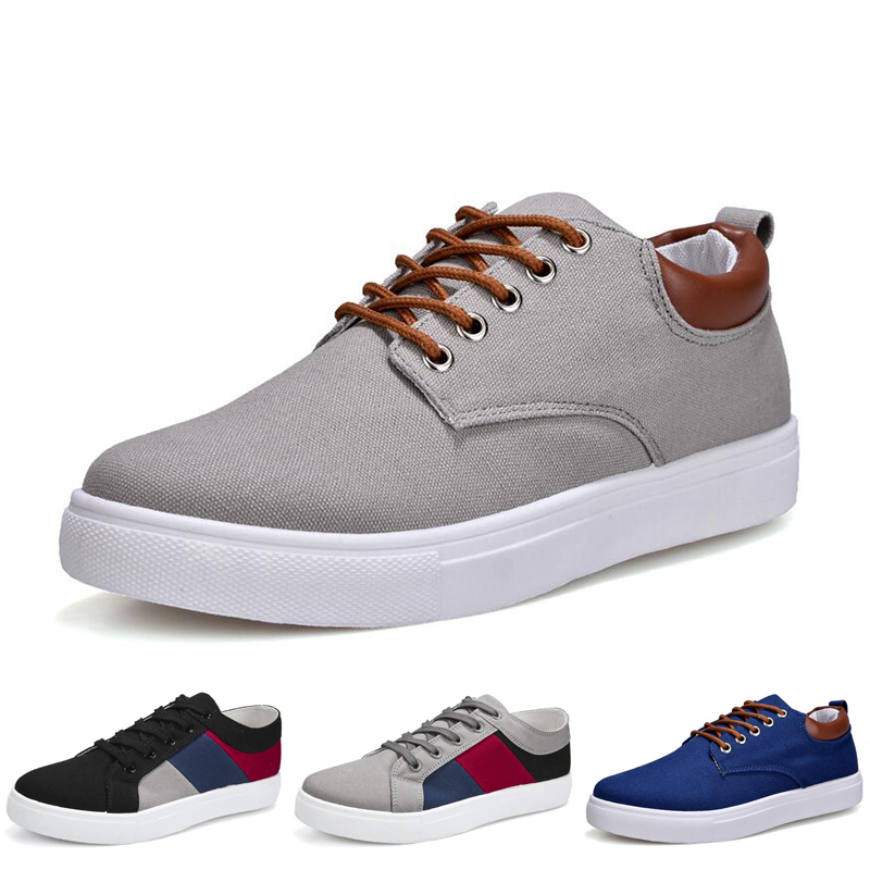 

top canvas shoes men women platform casual trainers outdoor mens womens fashion running sports sneakers size 39-47, #4