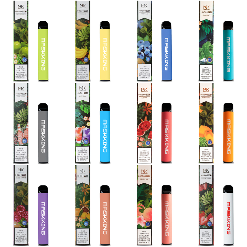 

Australia Puff Bar Plus Disposable Vape Pen cigarettes Maskking High Pro Kits 800 Puffs 550mAh Battery 3.2ML Vapor Pod Device Puffbars Vapes