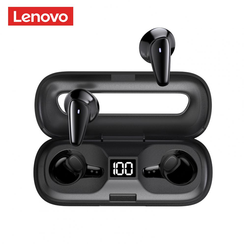 

Lenovo XT95 TWS Earbuds Touch Control Sport Headset Sweatproof In-ear Earphones with Mic Bluetooth 5.0 True Wireless Headphones, Black