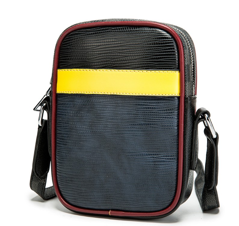 

Men's Handbag Vintage Trends Leather Retro Messenger Bags Stylish Casual Male Crossbody Shoulder Bag Mens Day Packs, Black