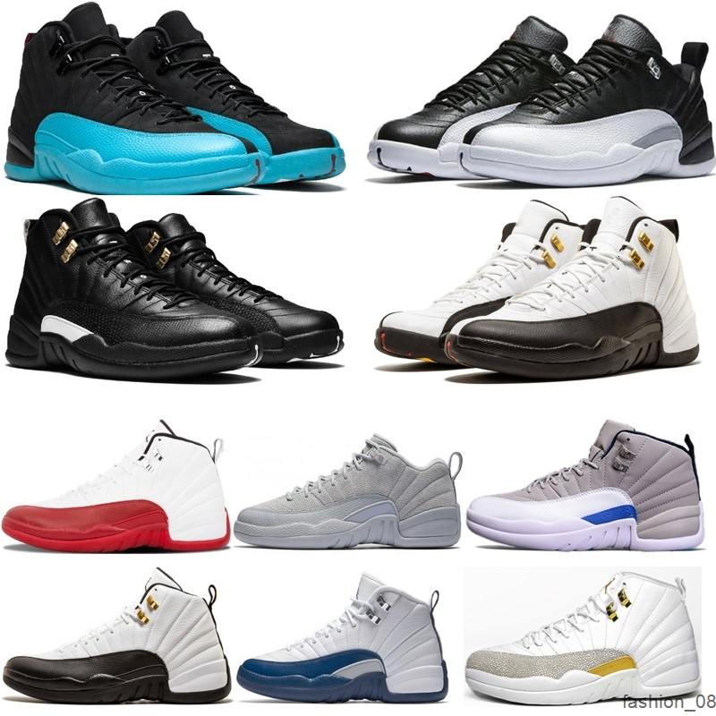 

2021 Top quality mens womens basketball shoes 12 12s jumpman XII French blue platinum Men High low-Top Sports Sneakers