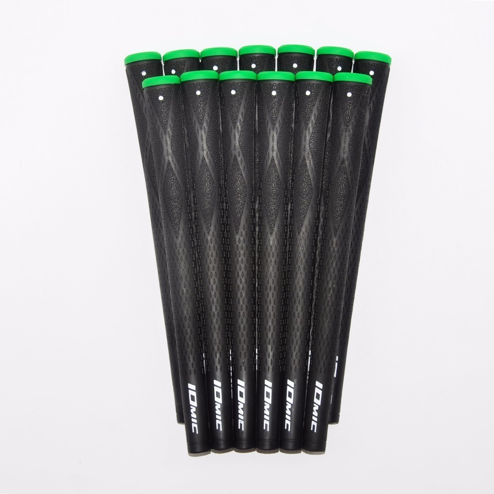 

10pcs/lot IOMIC negative ion ingredient golf grip colorful grip wear-resistant 201028