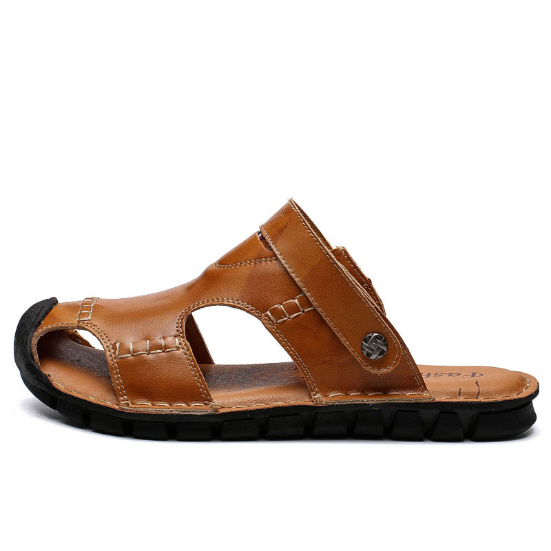 

2021 cross-border men women sport trainer sandals and slippers summer casual two-wear shoes beach sandal hollow leather shoe code: 26BZ-9701, 1s3a7589_1