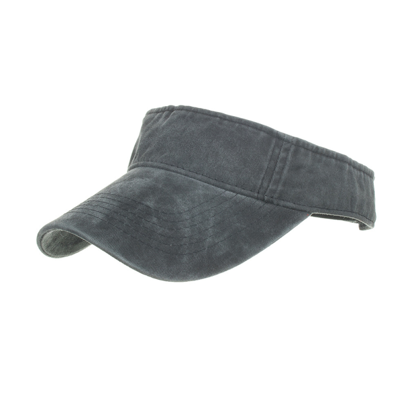 

Classic Washed Ponytail Baseball Cap Empty Top Sun Visors Caps for Gift, Navy