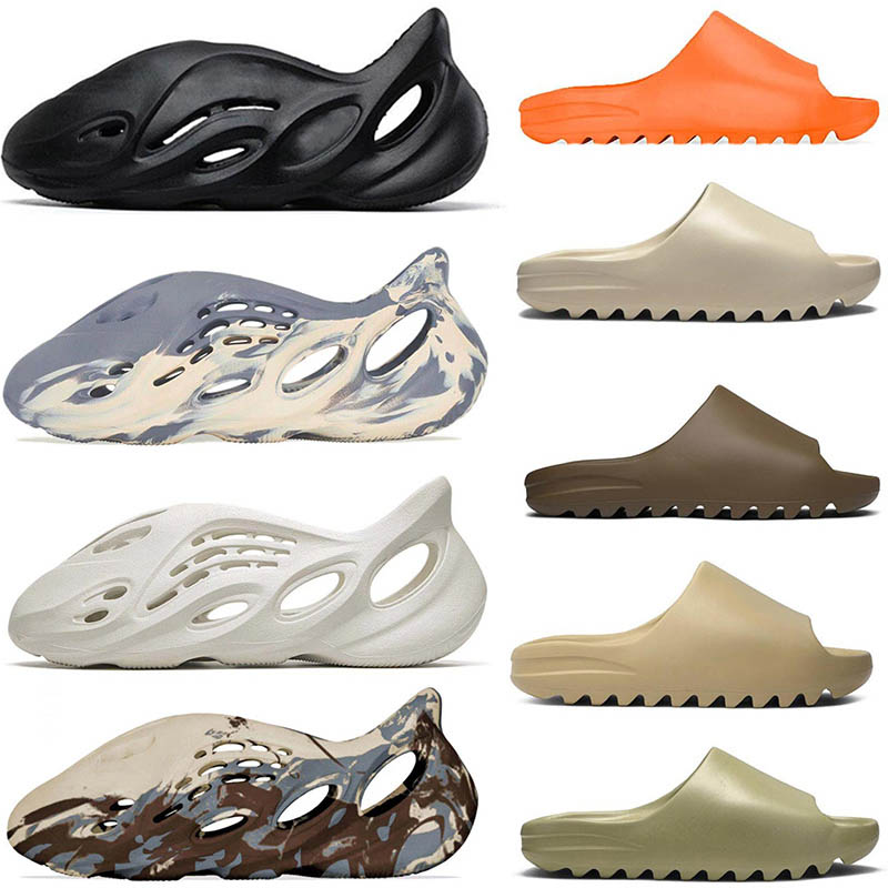 

Fashion Slide slipper Summer sandals kanye Designer comfortable soft sole Men Women with Correct Flower Dust Bag Shoes snake print Wide Flat 36-46, 10