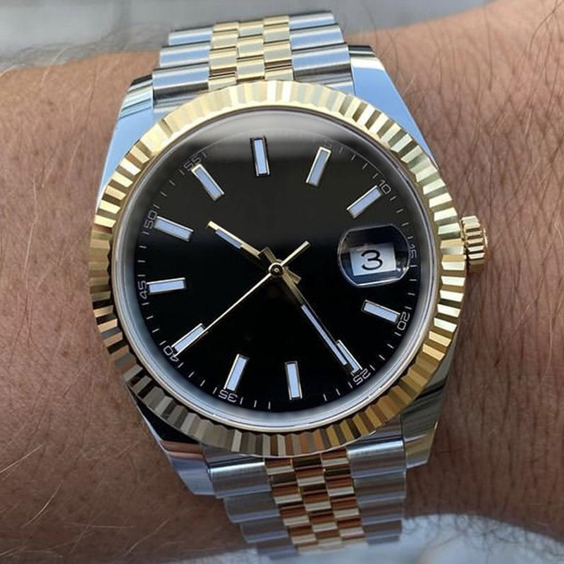 

Automatic Men's Watches Mechanical Movement Luxury Business Watch Men Stainless Steel Classic Style, Customize