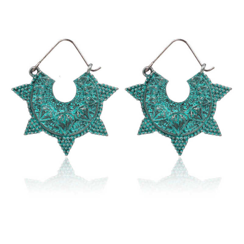 

earring non mainstream earrings exaggerate earrings hy-7264-1, Golden