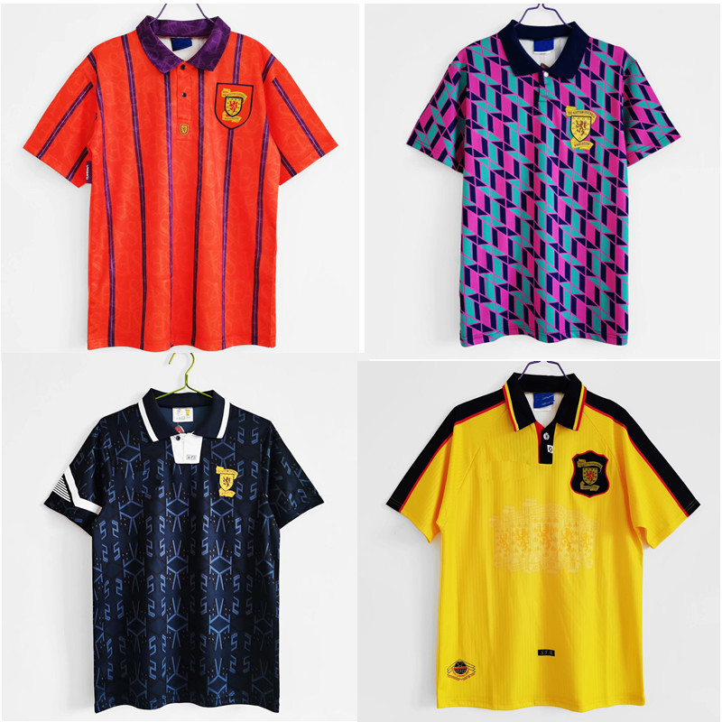 

Top 1978 1988 1989 Scotland Retro Jerseys VINTAGE McCOIST Soccer Jersey 1991 1993 1994 1996 1998 20000 GALLACHER Football Shirt LAMBERT maillot de foot, Scotland1978home