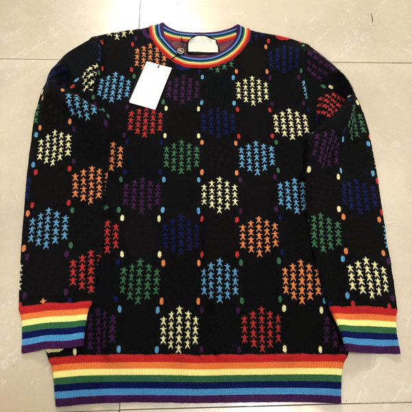 

Womens Sweaters Autumn Winter Fashion Clothing Letter Pattern Women Tops Casual Pullover Long Sleeve Mens Crew Neck Unisex Sweater