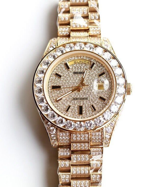 

Watch, Master, Automatic Mechanical Movement, full diamond design, Men's Luxury, stainless steel watchband, Sapphire glass, 43 mm, wholesale and retail