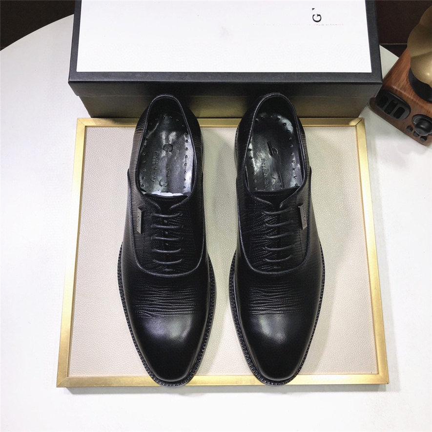 

2022 High Quality Business Luxury Oxford Shoes Men Breathable Leather Shoes Rubber Formal designer Dress Shoes Male Office Party Wedding Shoe, #15