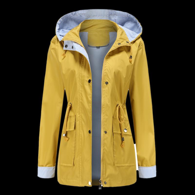 

Women' Trench Coats Small Fresh Minimalist Style Casual Outdoor Hong Kong Jacket Female Slim Windbreaker Net Red Age Reduction Ins, Dark grey