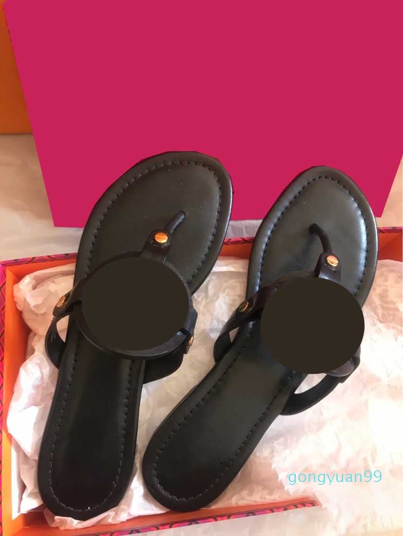 

Women Sandals Rivet Bow Knot Flat Slippers Sandal Studded Girl Shoes New Arrivel Jelly Platform Slides Lady Flip Flops with Box 35-41, Black