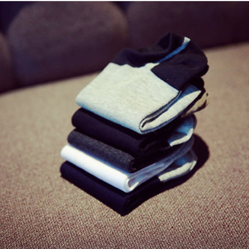 

Fashion Summer Mens Short Sock mens short socks mens socks for Men Women, Black