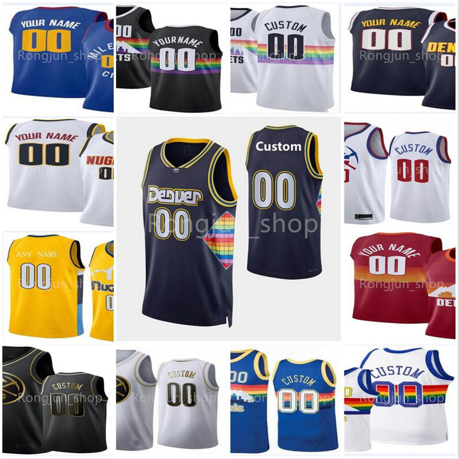 

75th Basketball Jerseys JaMychal Green 0 Facundo Campazzo 7 Austin Rivers 25 Zeke Nnaji 22 Bol 10 PJ Dozier 35 Vlatko Cancar 31 Markus Howard 00 Petr Cornelie 21 Printed