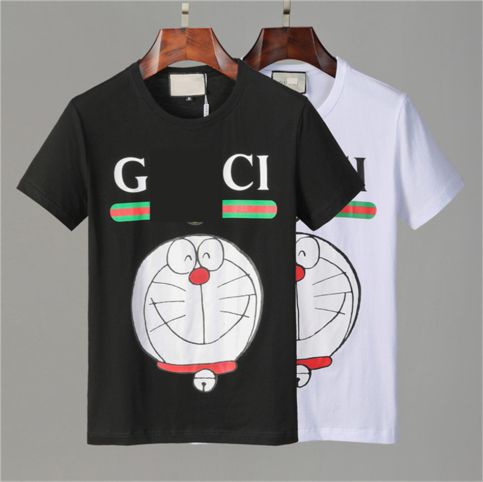 

2021summerMens Women Designers T Shirt Fashion Men S Casual breathableShirts Man Clothing Street Designer Shorts Sleeve ClothesBlack and whi, White;black