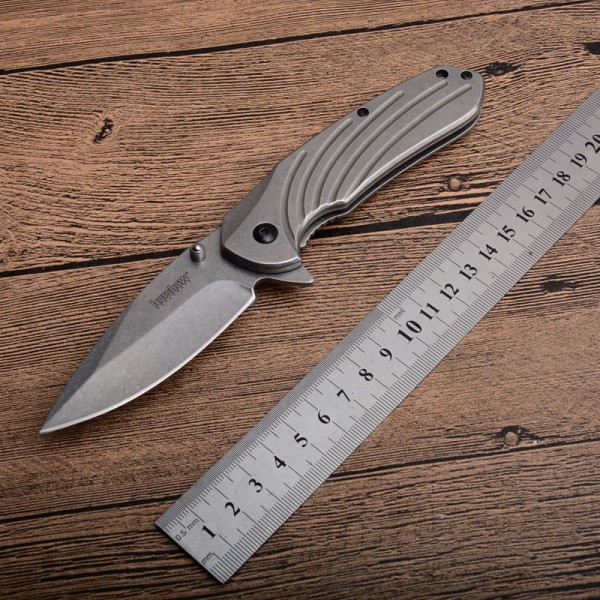 

Kershaw 6173 Dimension Titanium Tactical Folding Knife 8cr13mov Blade Outdoor Camping Hunting Survival Pocket Utility EDC Tools Self Defense