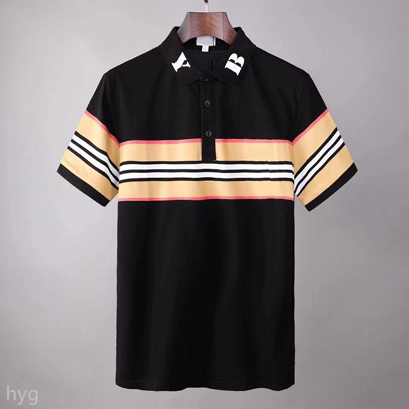 

2021ss Summer Brand designers polo shirt Luxury t shirts Fashion snake bee floral Printed Polos High Quality Casual Cotton Tee size M-3XL, White;black