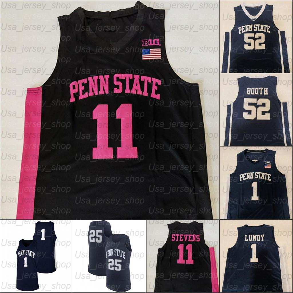 

Custom Penn State Basketball jerseys Seth Lundy Abdou Tsimbila DJ Gordon Caleb Dorsey Patrick Kelly Trent Buttrick, White