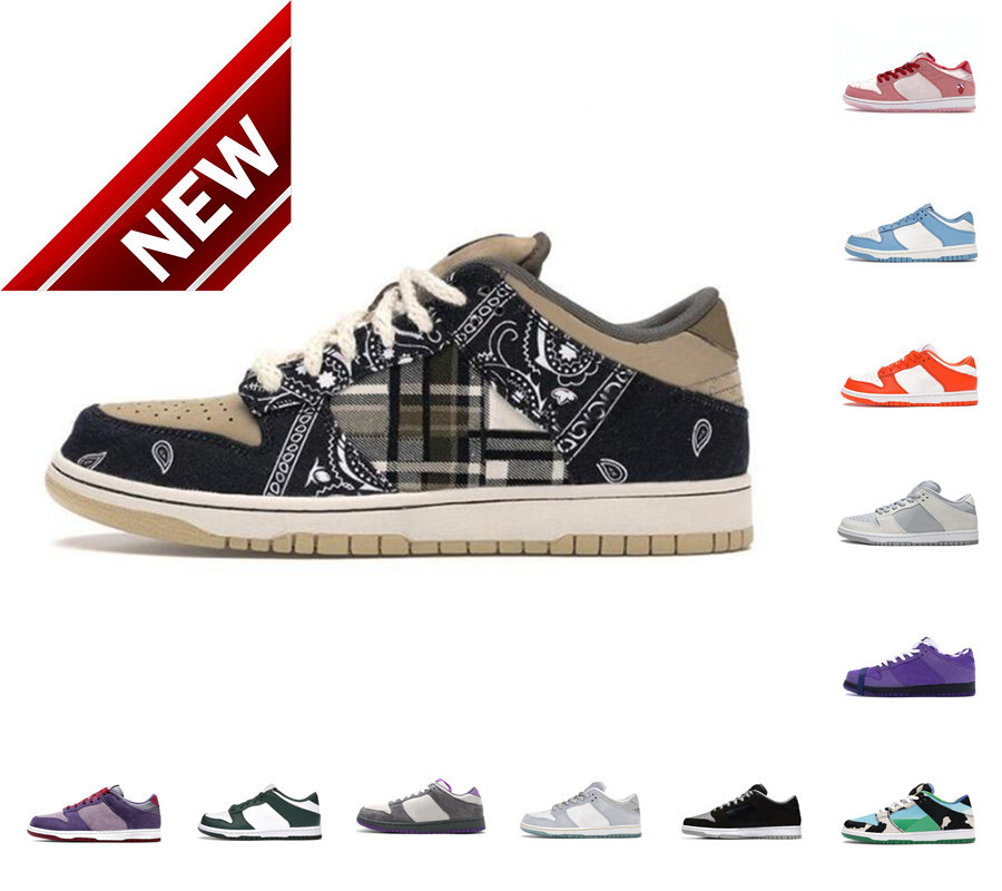 

2022 Sb Sean Cliver Shadow Chunky Mens Casual Shoes Travis Scotts Viotech Plum Panda Pigeon Strangelove Low Team Green Men Women Running, 11