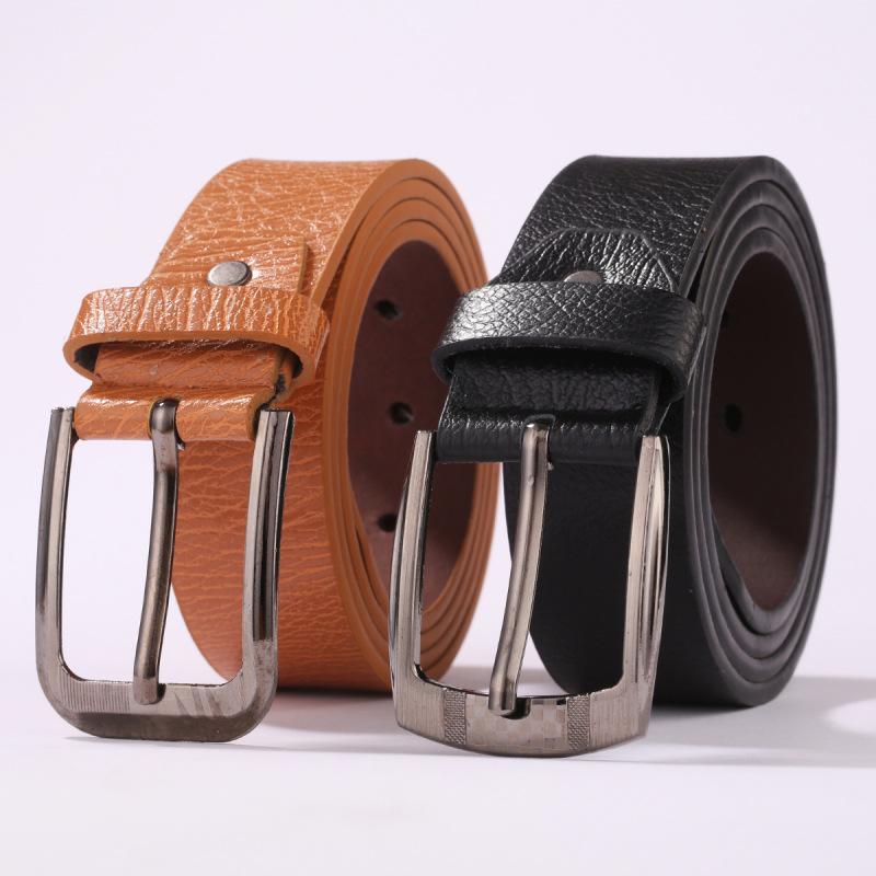 

Belts Selling Men's Leisure Pin Buckle Black Brown Versatile Belt
