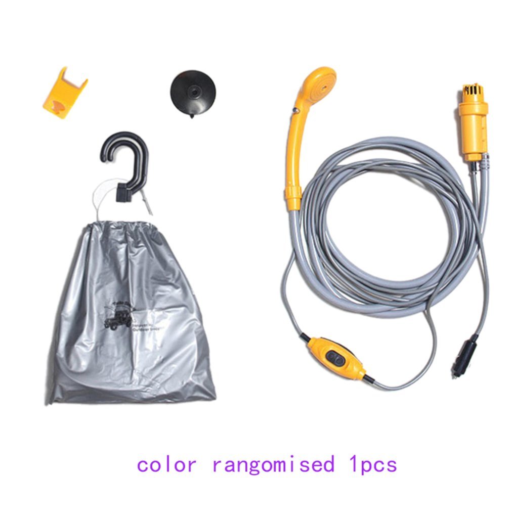 Car Washing machine 12V Portable car Shower Washing machine Set Electric pump Outdoor Campsite Wasstreet Travel Shoeshine Tool-image-692407182