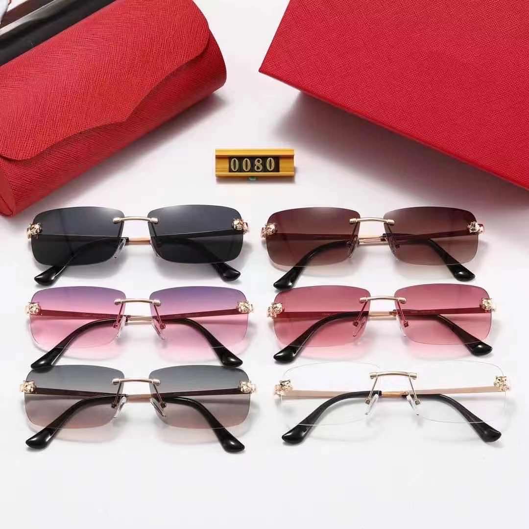

Top Quality Brand Sunglasses Men Women Retro Sun Glasses 5000 Model Nylon Frame G15 Lenses Original Packages Cat Design #14